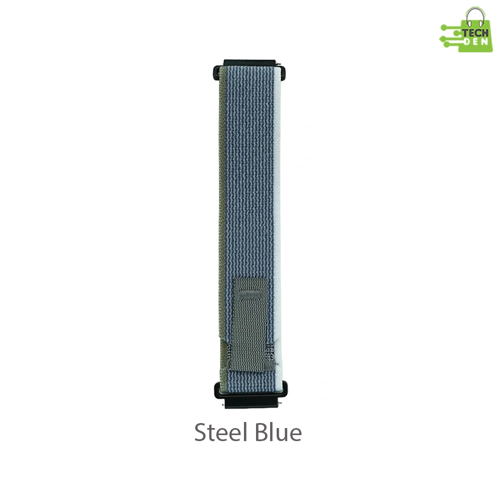 Two-Tone Edge Premium Soft Fabric Strap for Smart Watch